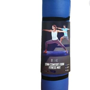 12mm EDX Comfort Foam Fitness Mat - Blue New $14
